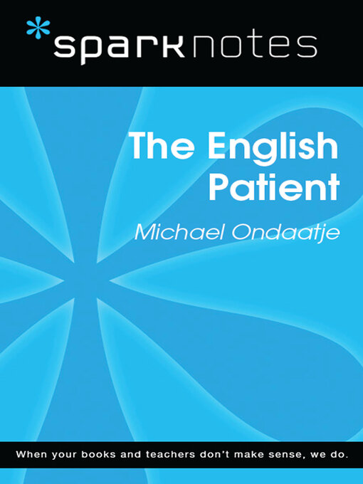 Title details for The English Patient (SparkNotes Literature Guide) by SparkNotes - Wait list